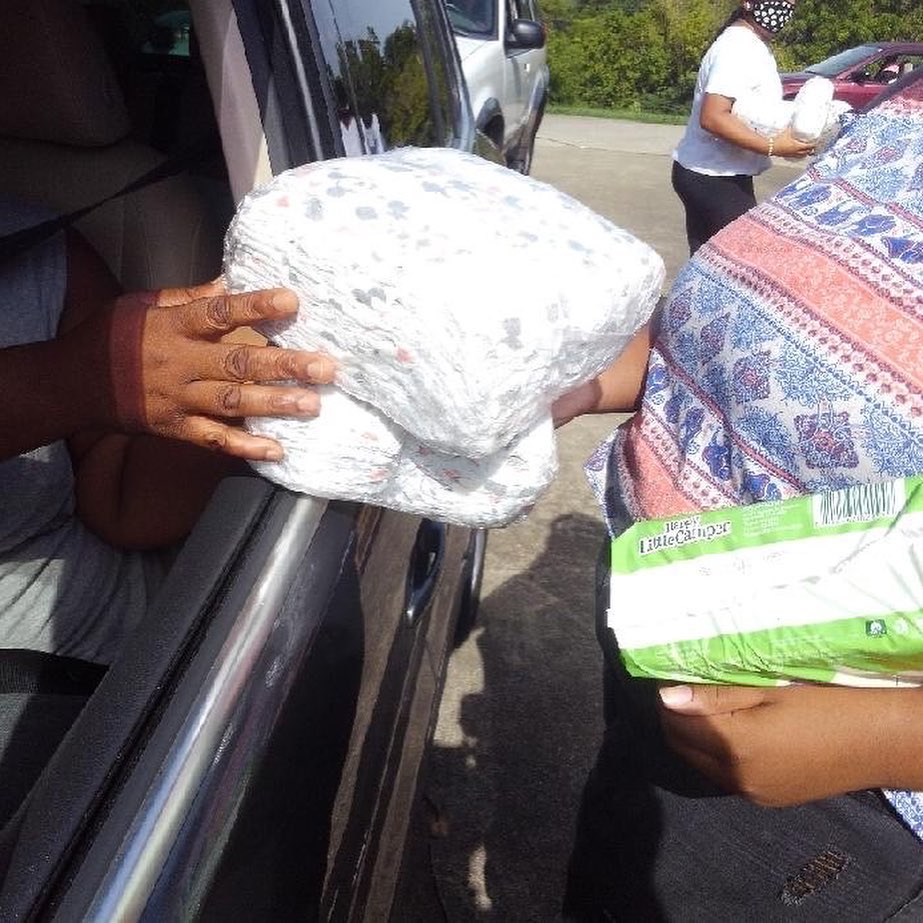 diaper distribution