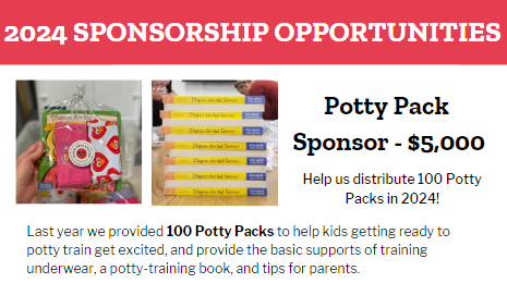 Potty Training Sponsorship Information